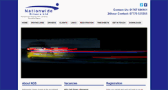 Desktop Screenshot of nationwidedrivers.com